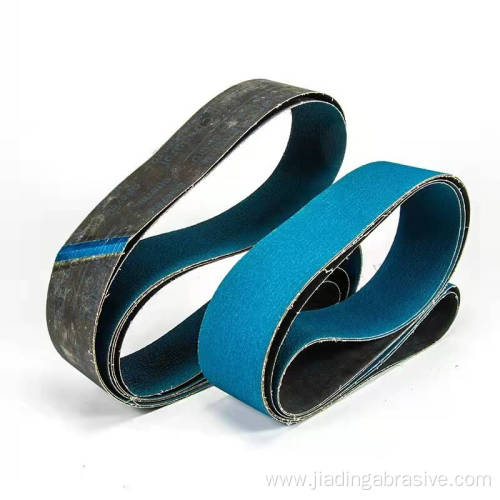 Sanding belt metal polishing coated abrasive belt